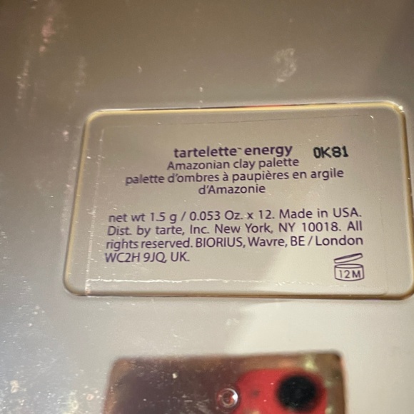 Tarte Tartelette Energy Eyeshadow Palette and Sephora glossy eyeliner both New - Picture 7 of 13